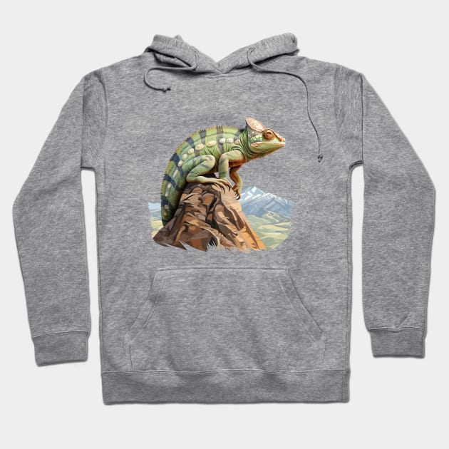 Veiled Chameleon Hoodie by zooleisurelife